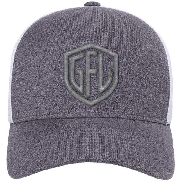 GFL Shield Puff Embroidered Flexfit® 5-Panel Mesh-Back Cap