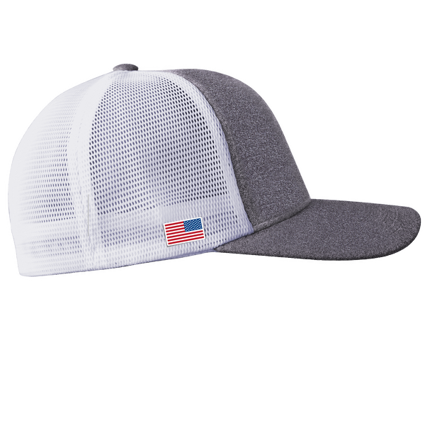 GFL Shield Puff Embroidered Flexfit® 5-Panel Mesh-Back Cap