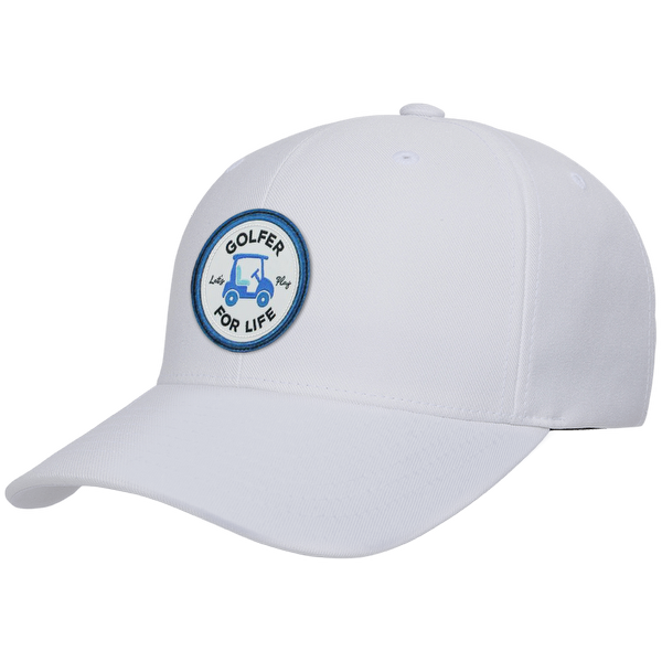 Golf Carts Woven Emblem Flexfit® Snapback Cap