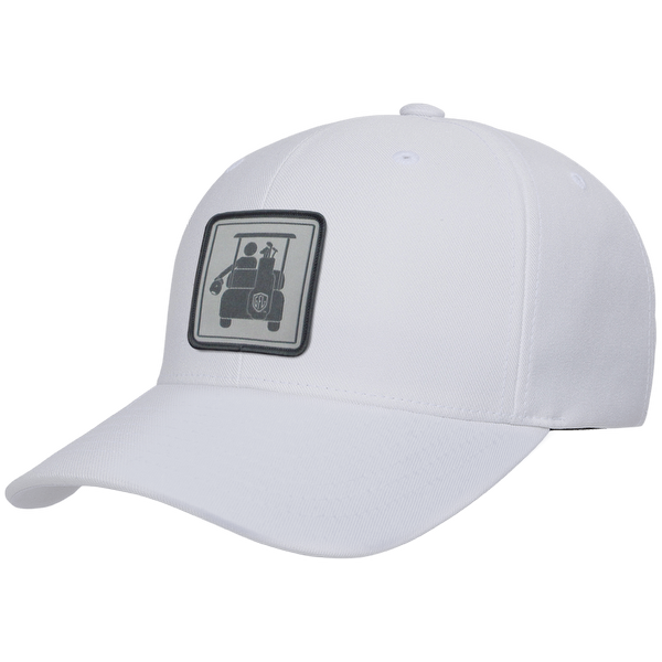 Golf Carts Woven Emblem Flexfit® Snapback Cap