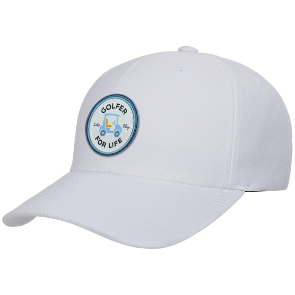 Golf Carts Woven Emblem Flexfit® Snapback Cap