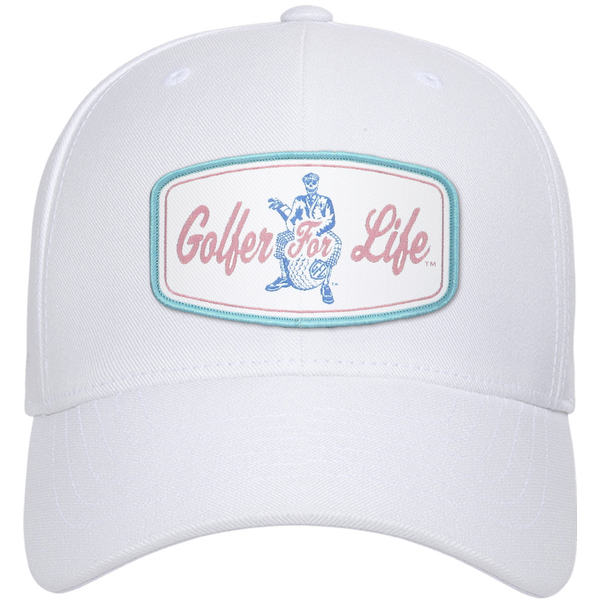 Golfer Sam Woven Emblem Flexfit® Snapback Cap