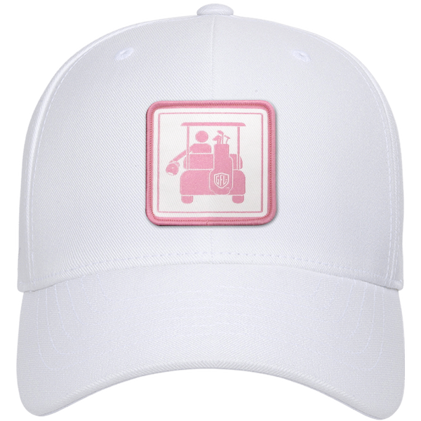 Golf Carts Woven Emblem Flexfit® Snapback Cap