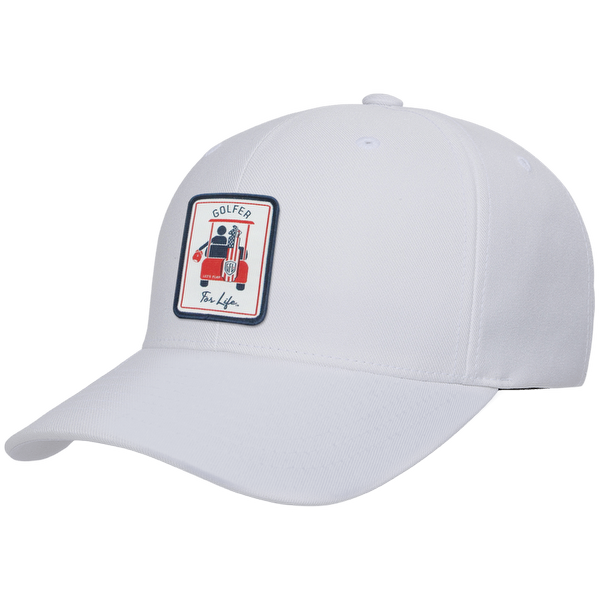 Golf Carts Woven Emblem Flexfit® Snapback Cap