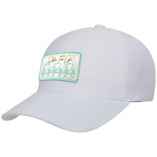 Golf Carts Woven Emblem Flexfit® Snapback Cap