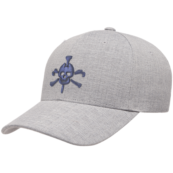 Mr Tee Puff Embroidered Flexfit® HeatherLight™ Cap