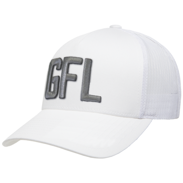 GFL Puff Embroidered 5-Panel Mesh Snapback Cap