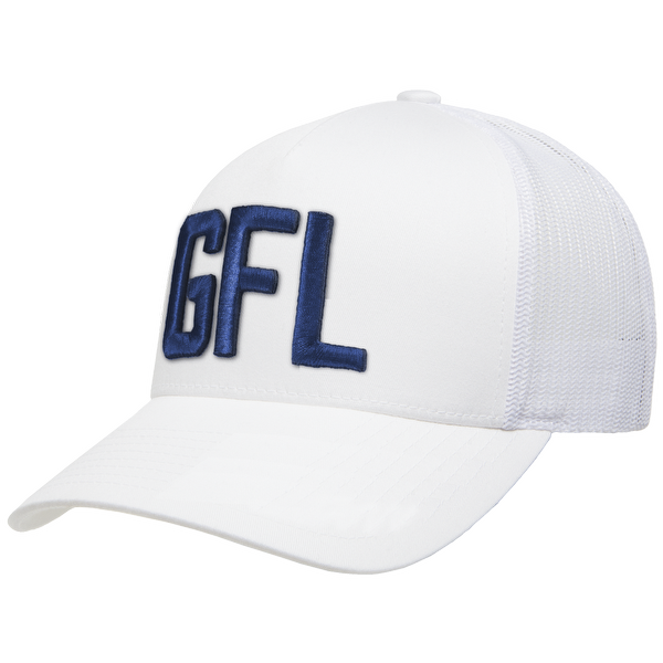 GFL Puff Embroidered 5-Panel Mesh Snapback Cap