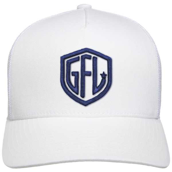 GFL Shield Puff Embroidered 5-Panel Mesh Snapback Cap