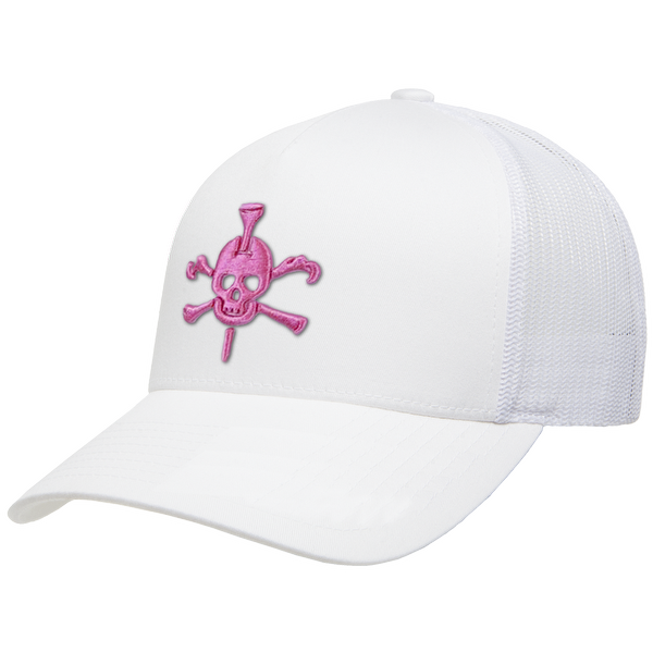 Mr Tee Puff Embroidered 5-Panel Mesh Snapback Cap