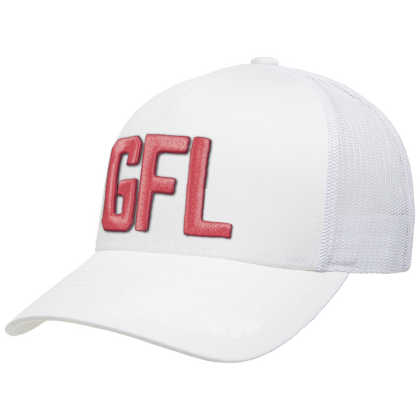 GFL Puff Embroidered 5-Panel Mesh Snapback Cap