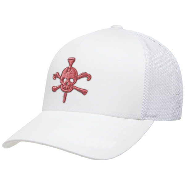 Mr Tee Puff Embroidered 5-Panel Mesh Snapback Cap