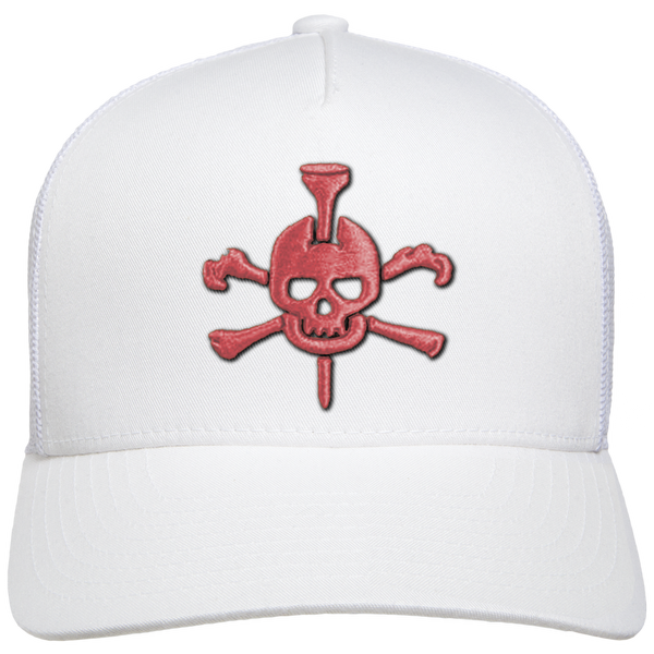 Mr Tee Puff Embroidered 5-Panel Mesh Snapback Cap