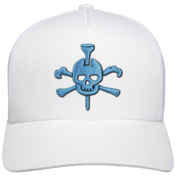 Mr Tee Puff Embroidered 5-Panel Mesh Snapback Cap