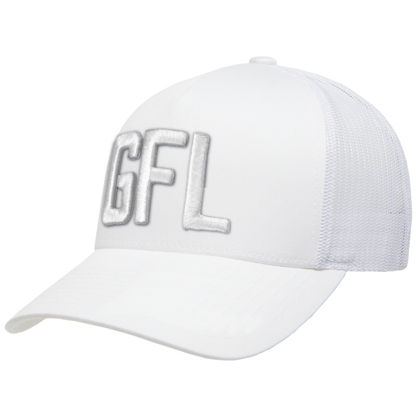 GFL Puff Embroidered 5-Panel Mesh Snapback Cap