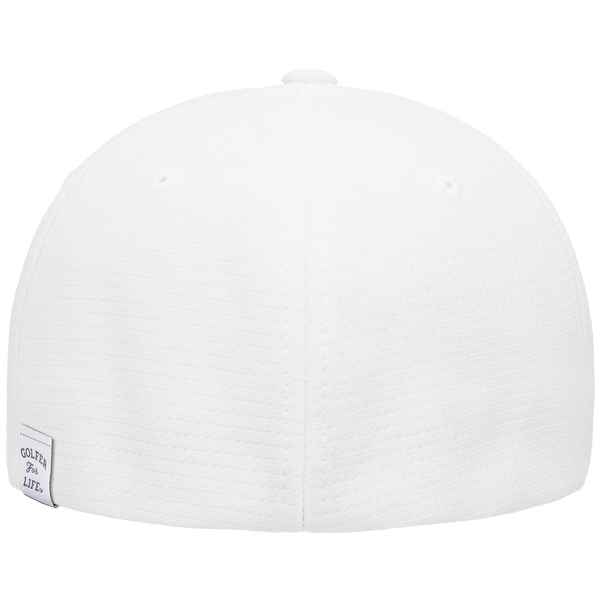 Mr Tee Puff Embroidered Flexfit® Cool & Dry Pin-Dot Cap