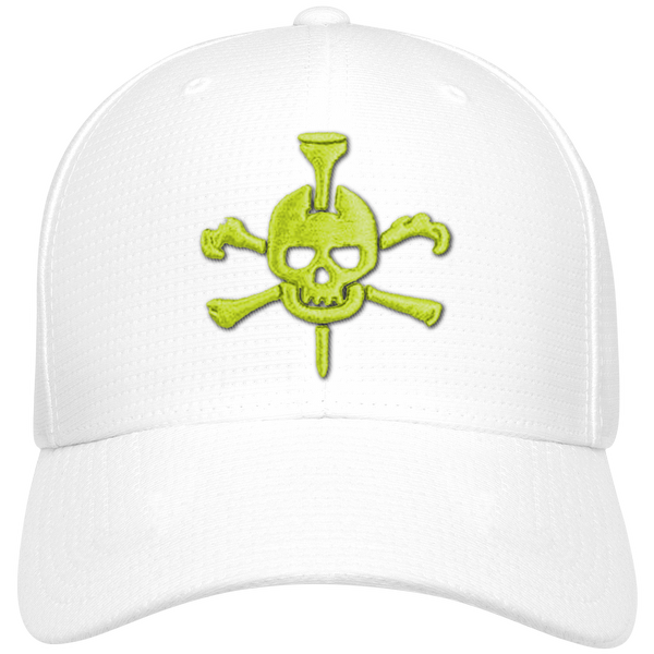 Mr Tee Puff Embroidered Flexfit® Cool & Dry Pin-Dot Cap