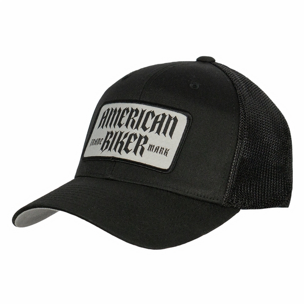 Let's Ride Woven Flexfit® Mesh Back Cap