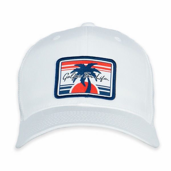 Palm Tree Flexfit® Mesh Back Cap