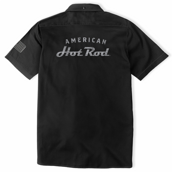 Men's Shield Contrast Stitch Shop Shirt