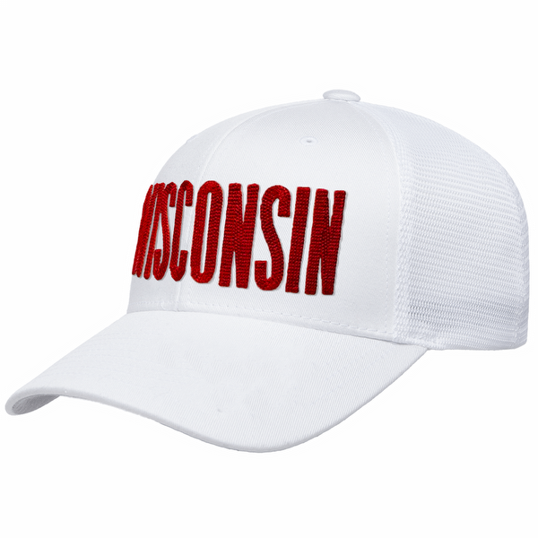 Wisconsin Flexfit® Mesh Snap Back Cap