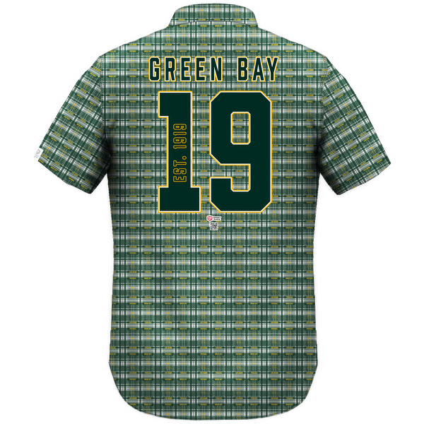 Men's Plaid Green Bay 1919 Lightweight Shirt