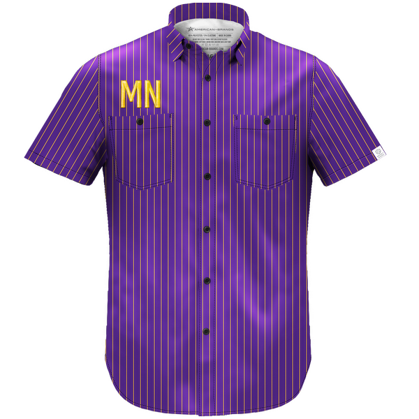 Men's Pinstripe Minnesota Viktor Lightweight Shirt