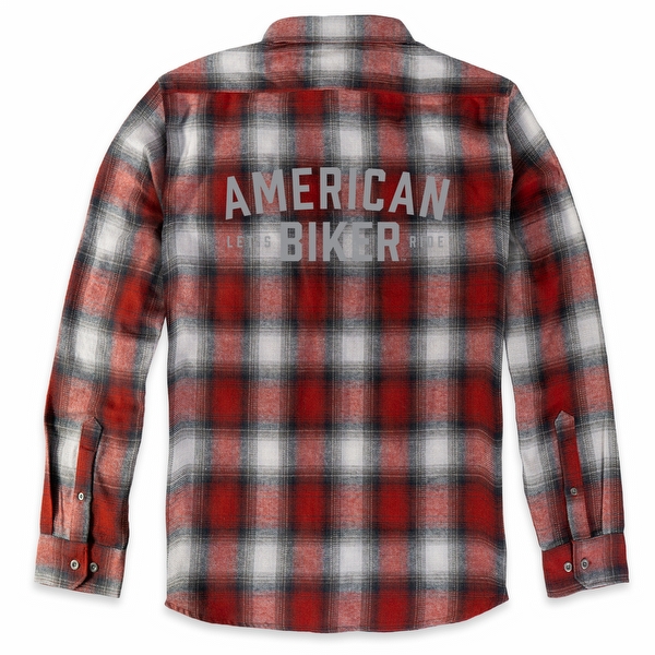 Men's American Biker Premium Flannel Shirt