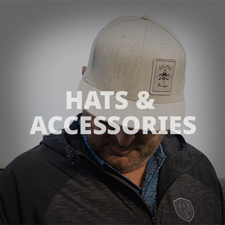 Golfer For Life Hats & Accessories